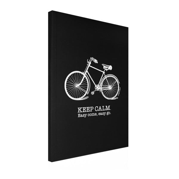 Černý zápisník s kalendářem Makenotes Bike, A4