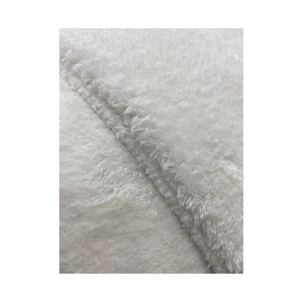 Bílý pratelný koberec 120x150 cm Pelush White – Mila Home-image-3