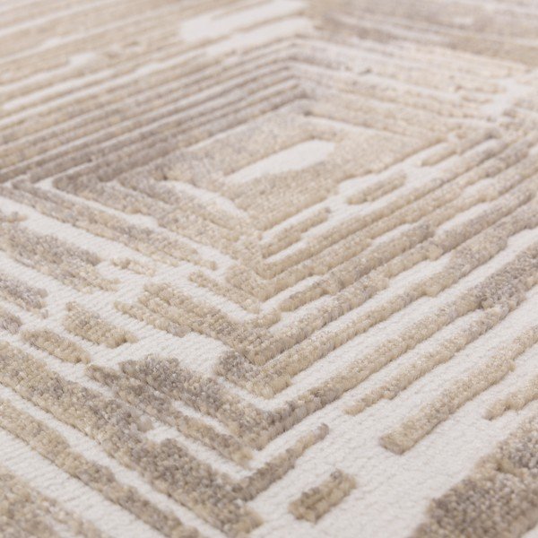 Béžový koberec 80x150 cm Kuza Lines Beige – Asiatic Carpets-image-3