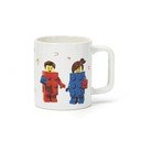 Bílý keramický dětský hrnek 300 ml Love – LEGO®