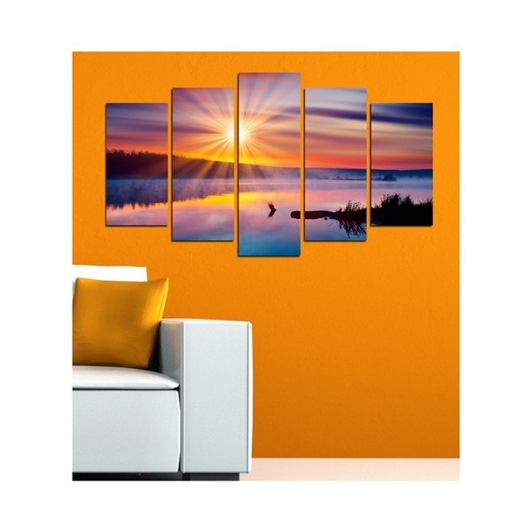 Vícedílný obraz 3D Art Mardo Sunset, 102 x 60 cm-image-1