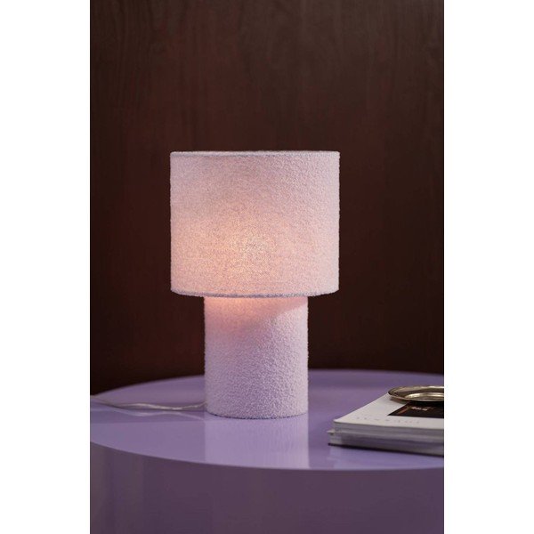 Látková stolní lampa v levandulové barvě (výška 44 cm) Aubra – Jotex-image-1