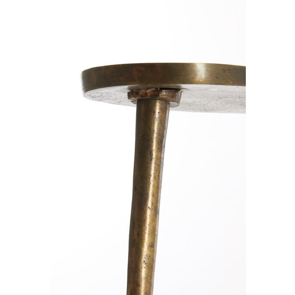 Kovový odkládací stolek 30x53 cm Lienz – Light & Living-image-3