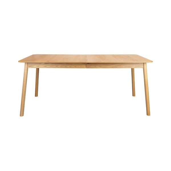 Rozkládací jídelní stůl s deskou v dubovém dekoru 90x180 cm Glimps – Zuiver