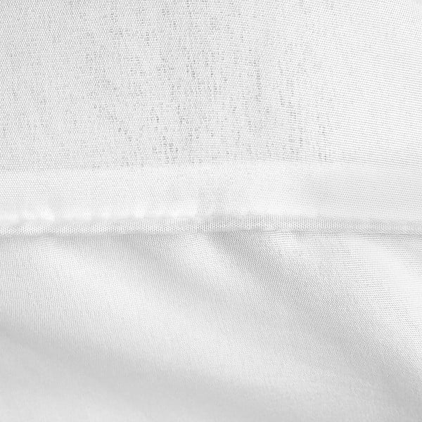 Bílé povlečení z mikroperkálu na jednolůžko Sleeptime Monte Carlo, 140 x 200 cm-image-4