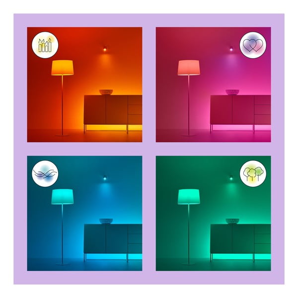 LED smart žárovka E14, 5 W – WiZ-image-4