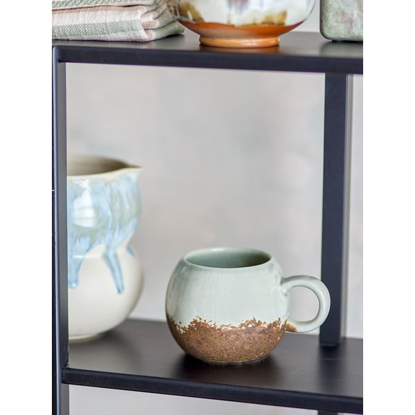 Hnědý/krémový hrnek z kameniny 410 ml Paula – Bloomingville-image-1