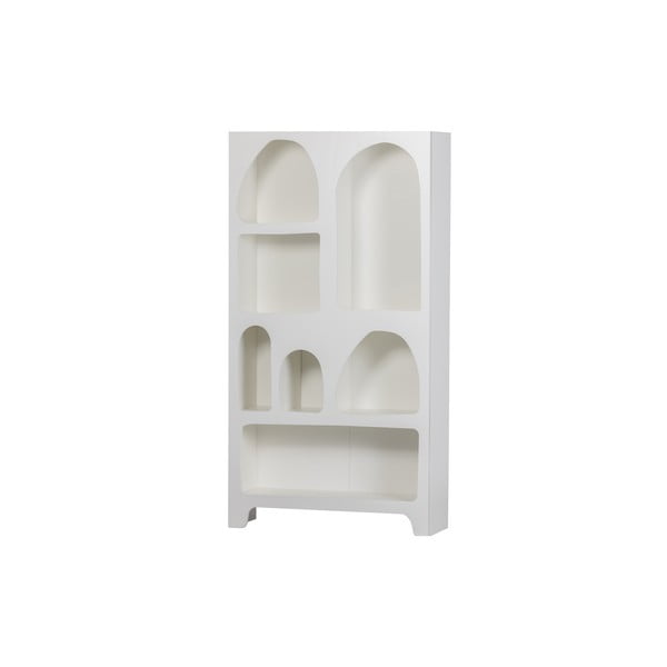 Bílá knihovna 95x180 cm Caz – WOOOD-image-1