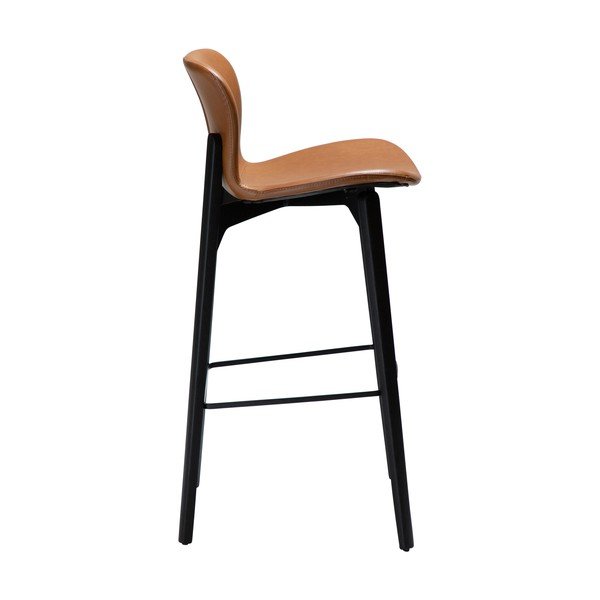 Hnědá barová židle (výška sedáku 78 cm) Paragon – DAN-FORM Denmark-image-2
