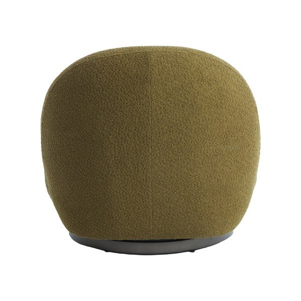 Zelené křeslo z textilie bouclé Gumaca – Light & Living-image-3