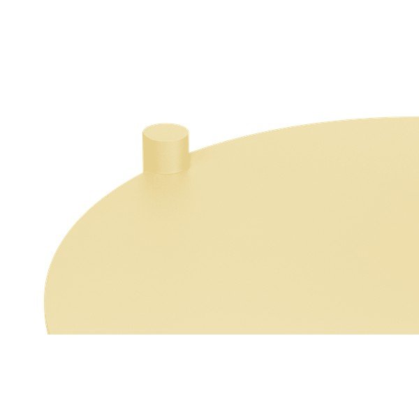 Ocelový kulatý odkládací stolek 41x40 cm Ande – noo.ma-image-4