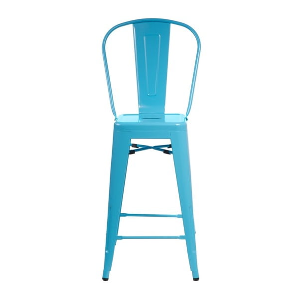 Modrá barová židle D2 Paris