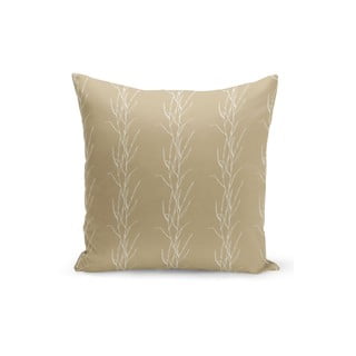 Polštář s výplní Kate Louise Beige Nature Lines, 43 x 43 cm