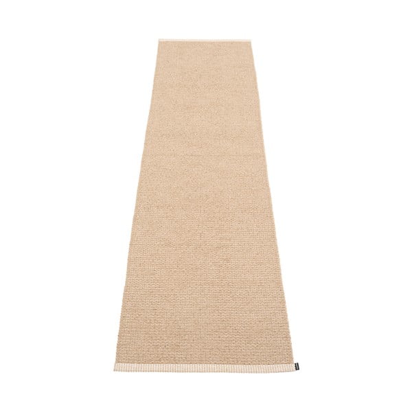 Béžový vnitřní a venkovní běhoun 70x300 cm Mono Light Nougat – Pappelina