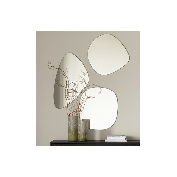 Zrcadlo s černým rámem WOOOD Philou, 47 x 81 cm-image-2