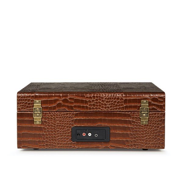 Hnědý gramofon Crosley Voyager Croc-image-3