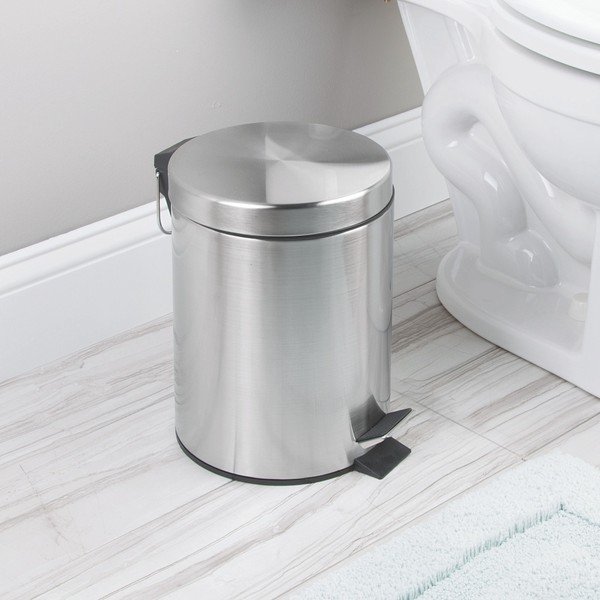 Pedálový odpadkový koš InterDesign Step Can, 5 l-image-4