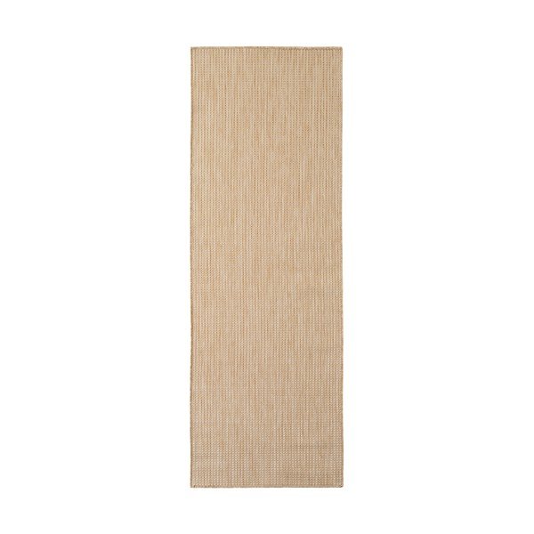 Béžový vnitřní a venkovní běhoun 80x250 cm Mira 1450 – Ayyildiz Carpets