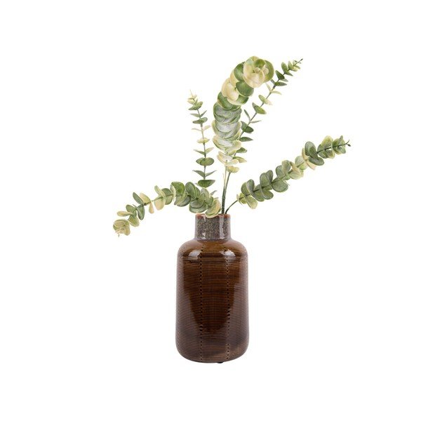 Hnědá keramická váza PT LIVING Bottle, výška 23 cm-image-2