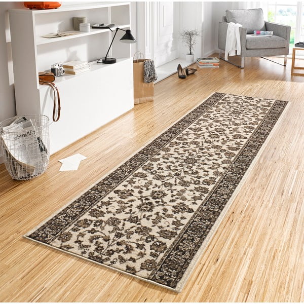 Hnědý koberec běhoun 250x80 cm Vintage - Hanse Home-image-1
