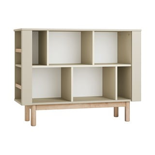 Béžová dětská knihovna 120x40 cm Miloo – Pinio