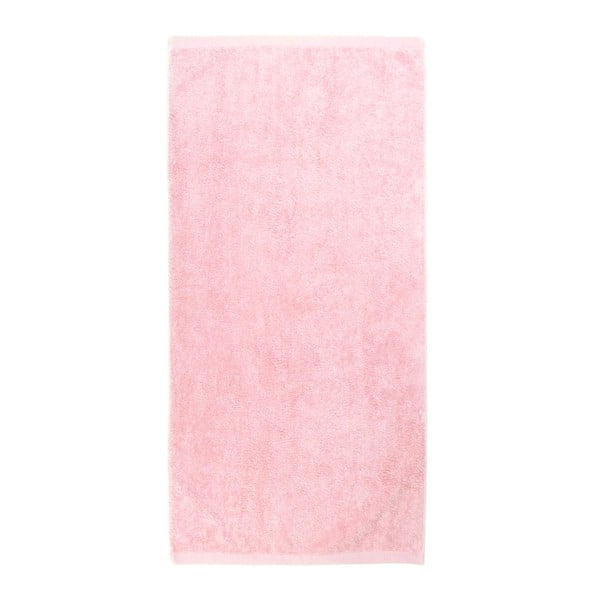 Světle růžový ručník Artex Alpha, 50 x 100 cm