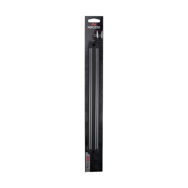 Černá magnetická lišta na nože Nirosta Black-image-2