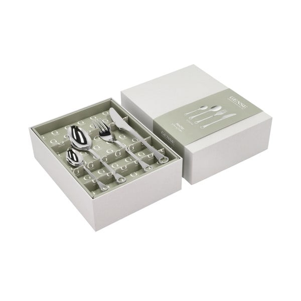 Nerezový příbor ve stříbrné barvě 16 ks Pantry – Gense-image-3