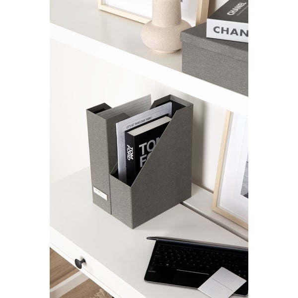 Kartonové organizéry na dokumenty v sadě 5 ks Holger – Bigso Box of Sweden-image-3