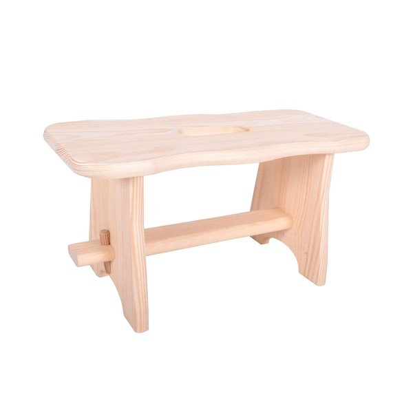 Stolička z borovicového dřeva v přírodní barvě Tirolo – Rojaplast-image-1