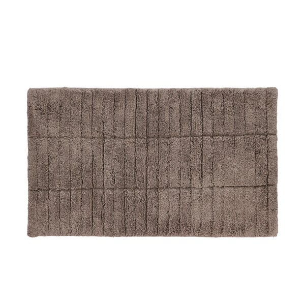 Taupe koupelnová předložka 50x80 cm Tiles – Zone