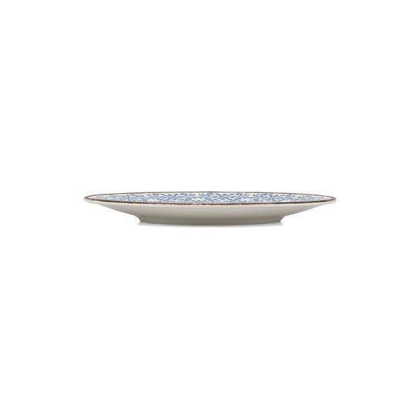 Bílý/modrý dezertní  porcelánový talíř ø 21 cm Azul – BonBistro-image-3
