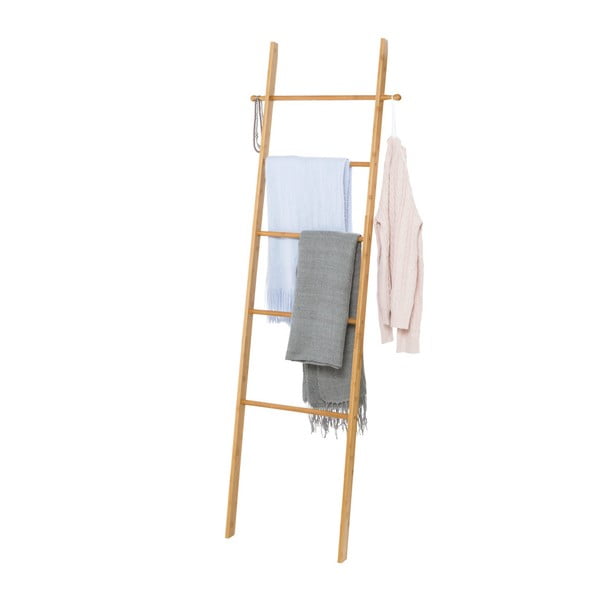 Bambusový žebřík na ručníky Wenko Bamboo-image-1