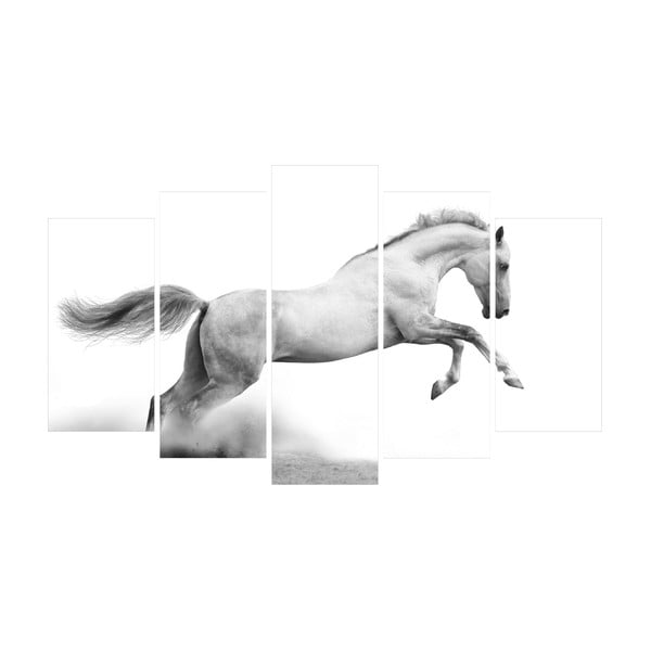 Vícedílný obraz na plátně Running Horse