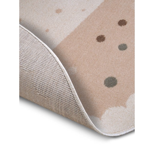 Béžový dětský koberec ø 100 cm Crown – Hanse Home-image-3