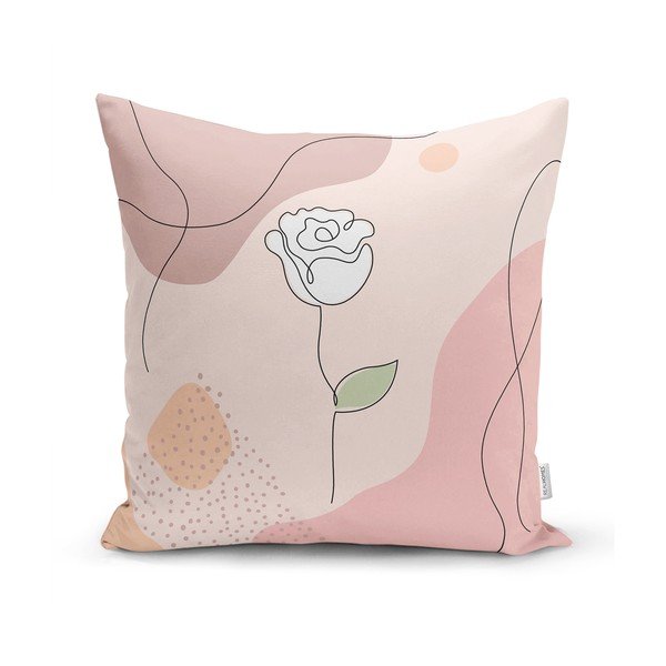 Sada 4 dekorativních povlaků na polštáře Minimalist Cushion Covers Draw Art Women, 45 x 45 cm-image-3