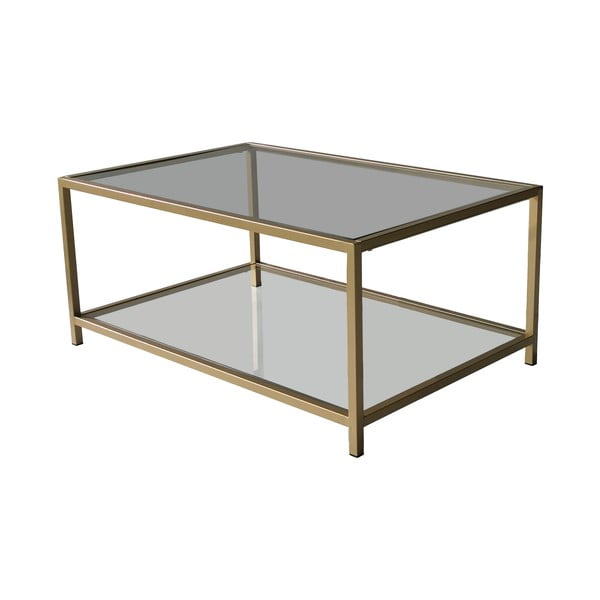 Konferenční stolek ve zlaté barvě 60x90 cm Astro – Neostill