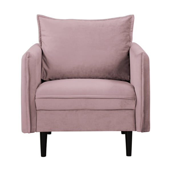 Sametové křeslo v levandulové barvě Juli – Ropez-image-1