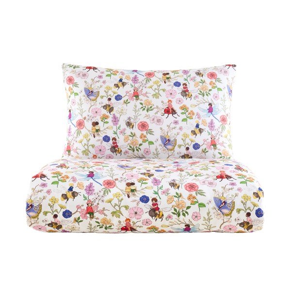 3dílné bavlněné dětské povlečení na dvoulůžko 200x200 cm Garden Friends – Belle & Boo