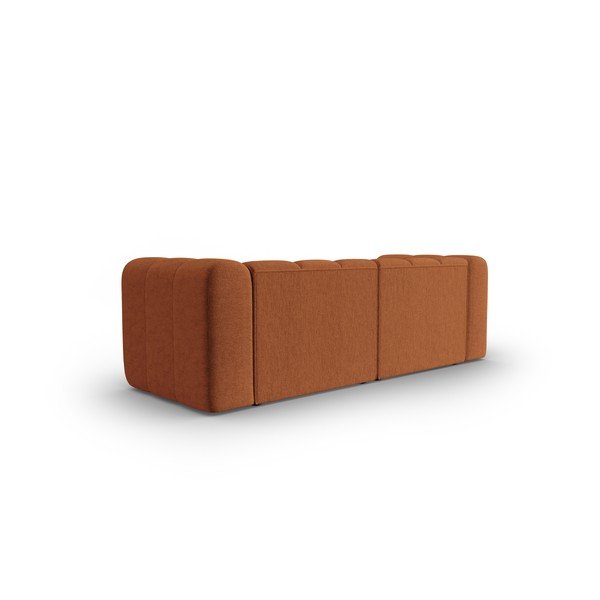 Pohovka v měděné barvě 228 cm Lupine – Micadoni Home-image-4