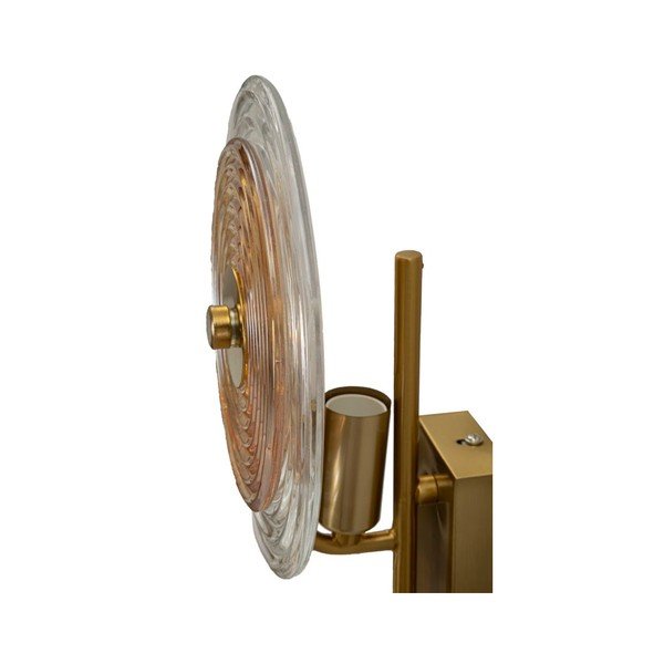Skleněné nástěnné svítidlo ve zlaté barvě Venice – Mauro Ferretti-image-3