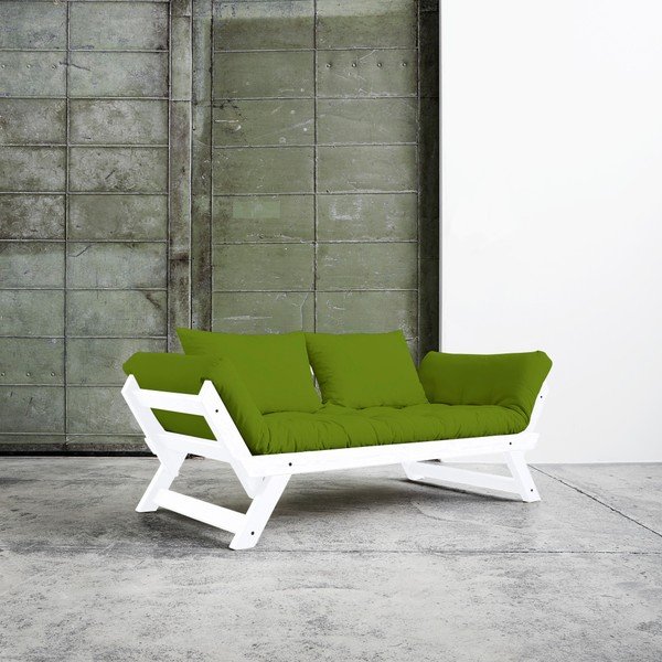 Variabilní pohovka Karup Bebop White/Lime-image-1