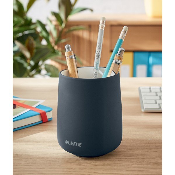 Šedý keramický kelímek na tužky Leitz Cosy-image-1