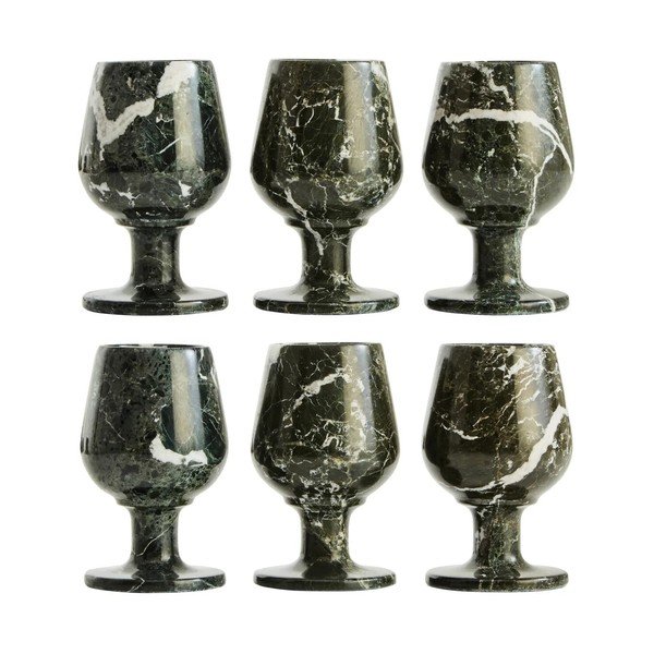 Skleničky v sadě 6 ks na panáky 180 ml Marmore – Premier Housewares