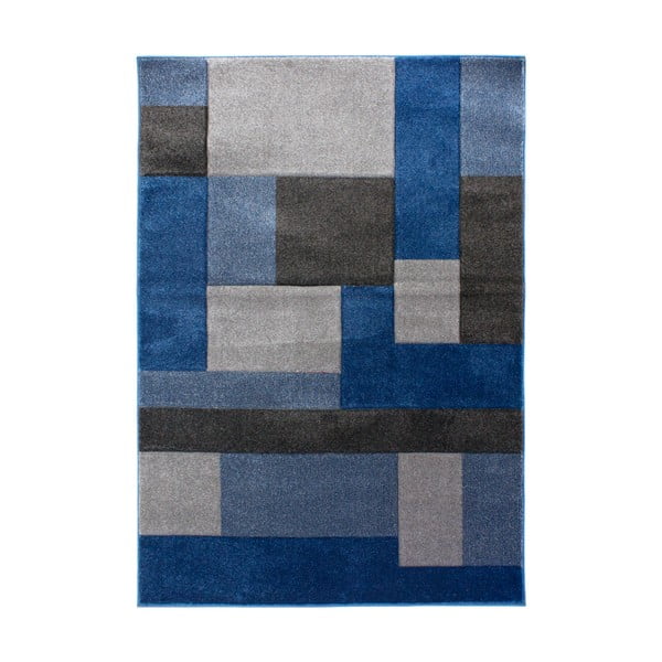 Modrošedý koberec Flair Rugs Cosmos Blue Grey, 160 x 230 cm