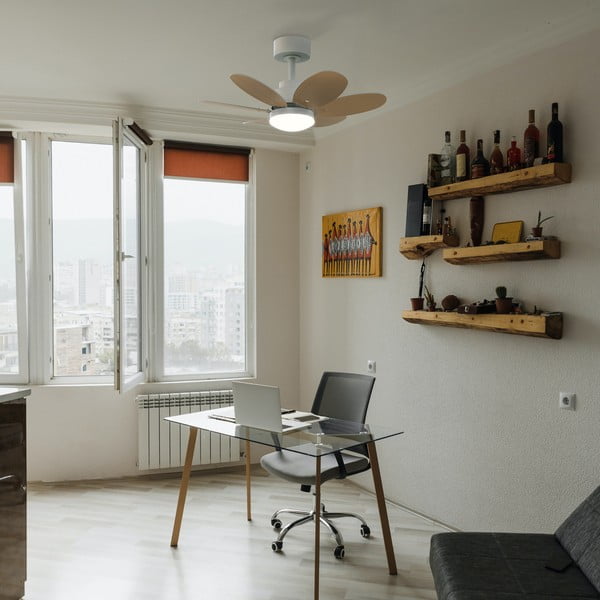 Bílé LED stropní svítidlo ø 15 cm Rainbow – SULION-image-3