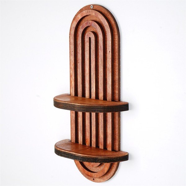 Světle červená patrová police 20 cm Raf – Kalune Design-image-2