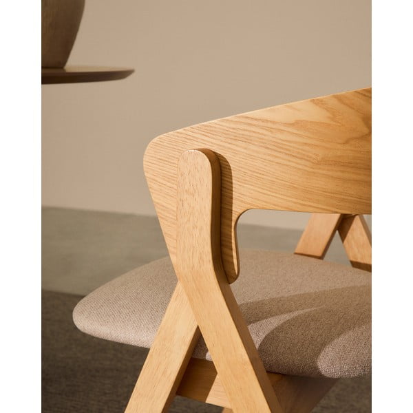 Jídelní židle v přírodní barvě Godia – Kave Home-image-2