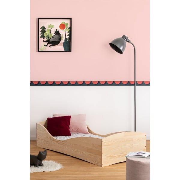 Dětská postel z borovicového dřeva Adeko Pepe Elk, 100 x 180 cm-image-2