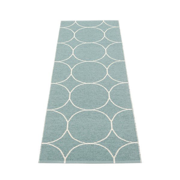 Světle modrý vnitřní a venkovní běhoun 70x200 cm Boo Haze – Pappelina